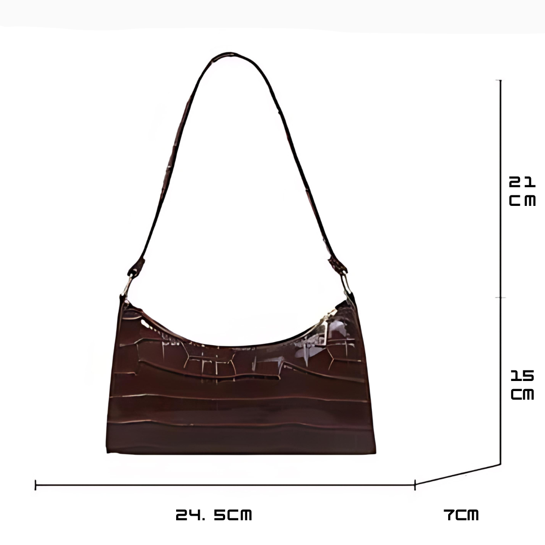 Sophie Mode - Shiny Leather Bag