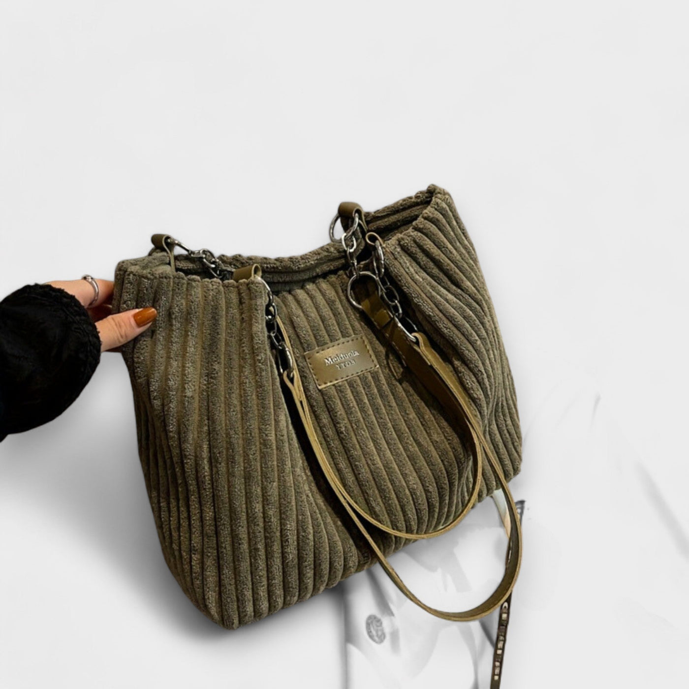 Sophie Mode - Soft Cord Shoulder Bag