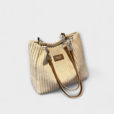 Sophie Mode - Soft Cord Shoulder Bag