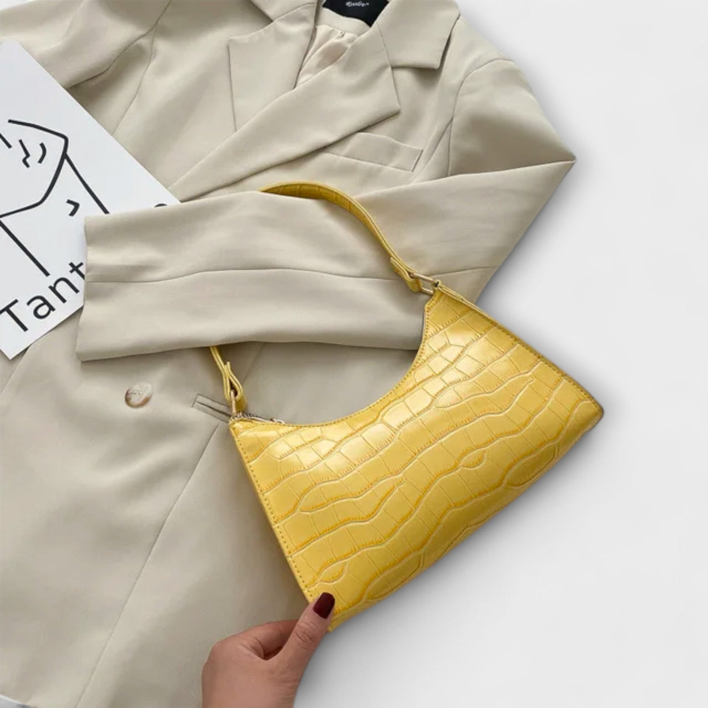 Sophie Mode - Shiny Leather Bag