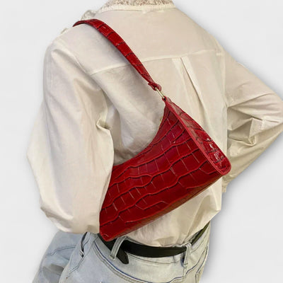 Sophie Mode - Shiny Leather Bag