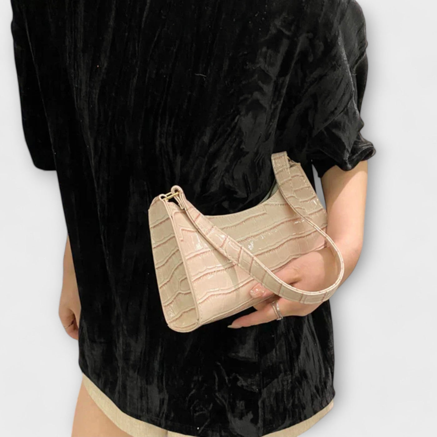 Sophie Mode - Shiny Leather Bag
