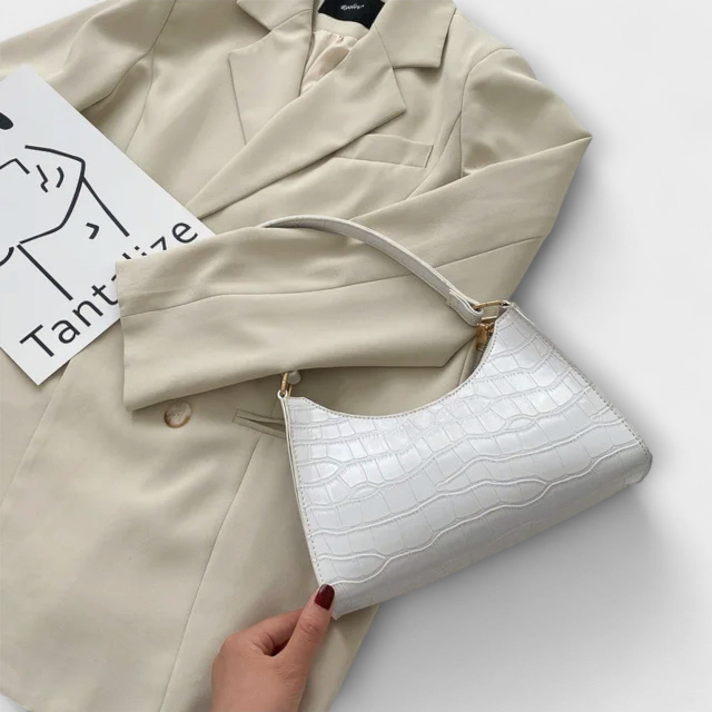 Sophie Mode - Shiny Leather Bag