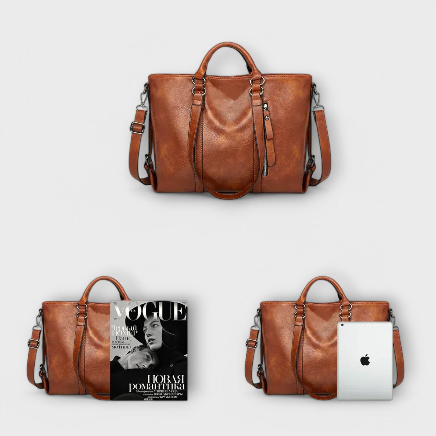 Sophie Mode - Large Leather Bag
