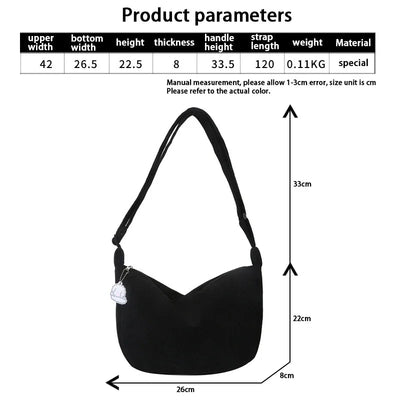 Sophie Mode - Corduroy Shoulder Bags for Women