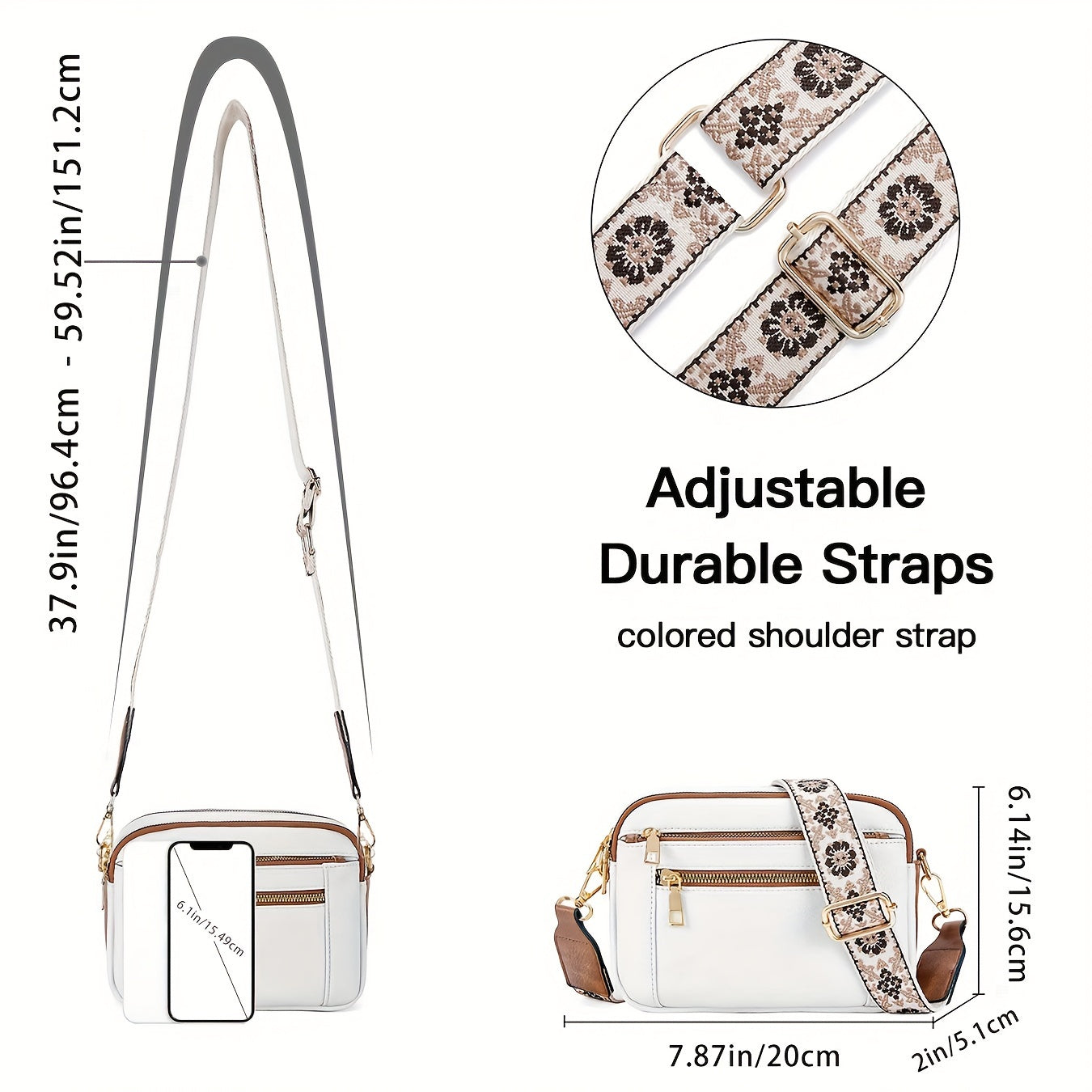 Sophie Mode - Crossbody Bag Made of Vegan Leather