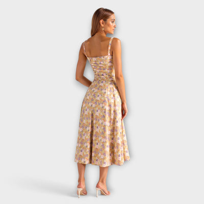 Kiana - Corset Midi Dress